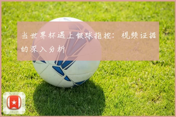 当世界杯遇上假球指控：视频证据的深入分析